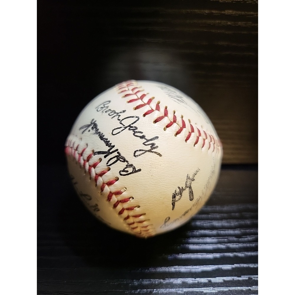 CLEVELAND INDIANS 88' 89'- BUD BLACK!!! Collector Ball - Cool Piece Low Price